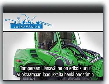 Tampereen Lianaväline on erikoistunut vuokraamaan laadukkaita henkilönostimia.